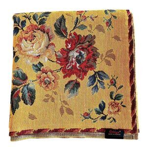 Gobly’s Vintage Rose Floral French Wool Tapestry